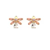 Les Georgettes Boucles oreilles 70445311976000 Doré P-Cristal | Femme Boucles D'Oreilles