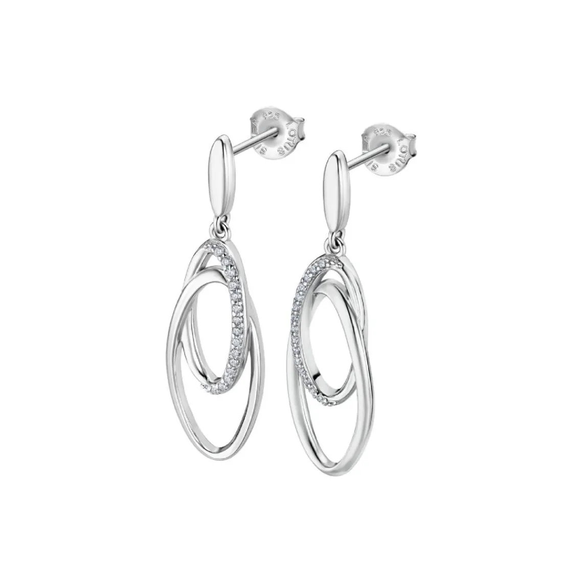 Lotus Silver Boucles oreilles Glam - LP3489-4-1 Argent 925/1000 | Femme Boucles D'Oreilles