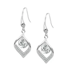 Lotus Silver Boucles oreilles Glam - LP3711-4-1 Argent 925/1000 | Femme Boucles D'Oreilles