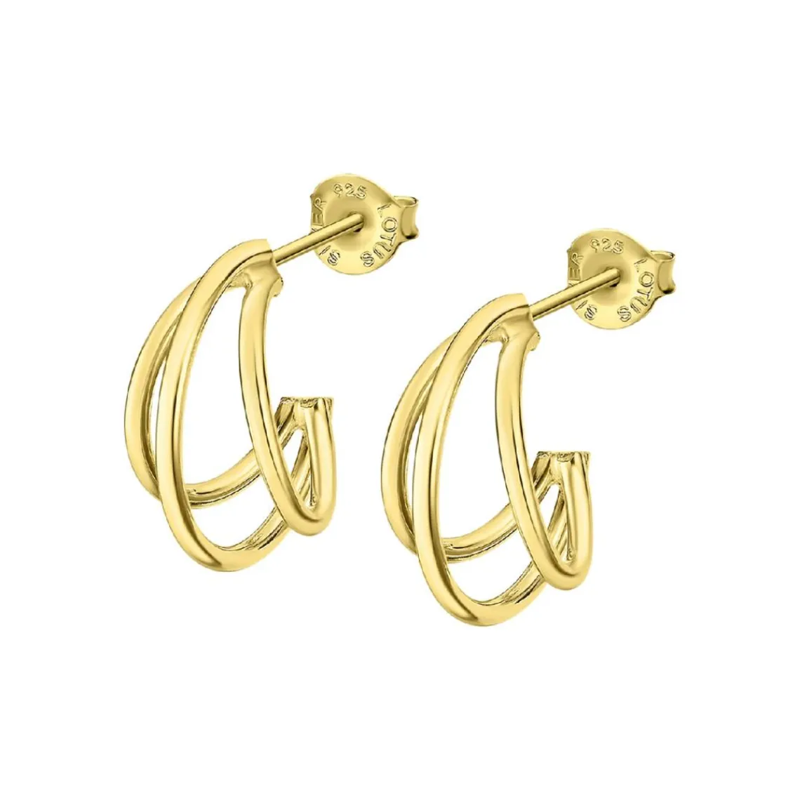 Lotus Silver Boucles oreilles Hoops - LP3282-4-2 Argent 925/1000 | Femme Boucles D'Oreilles