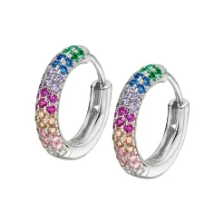 Lotus Silver Boucles oreilles Rainbow - LP3484-4-1 Argent 925/1000 | Femme Boucles D'Oreilles