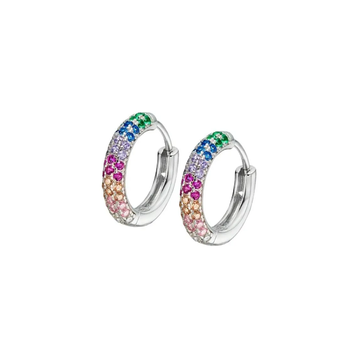 Lotus Silver Boucles oreilles Rainbow - LP3484-4-1 Argent 925/1000 | Femme Boucles D'Oreilles