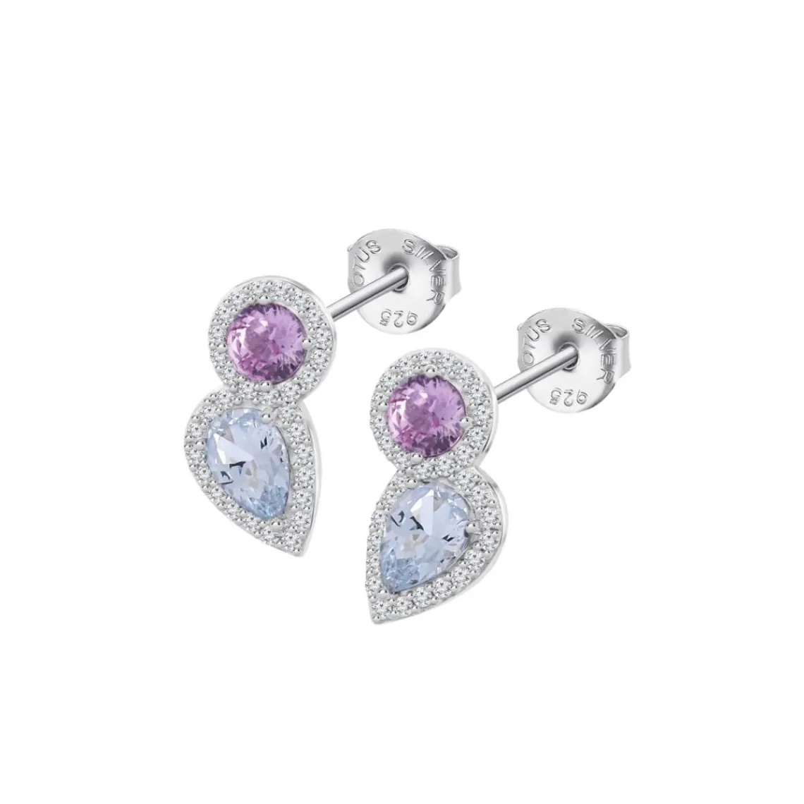 Lotus Silver Boucles oreilles Colors - LP3841-4-1 | Femme Boucles D'Oreilles