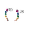 Lotus Silver Boucles oreilles Rainbow LP3389-4-3 Argent Multicolore | Femme Boucles D'Oreilles