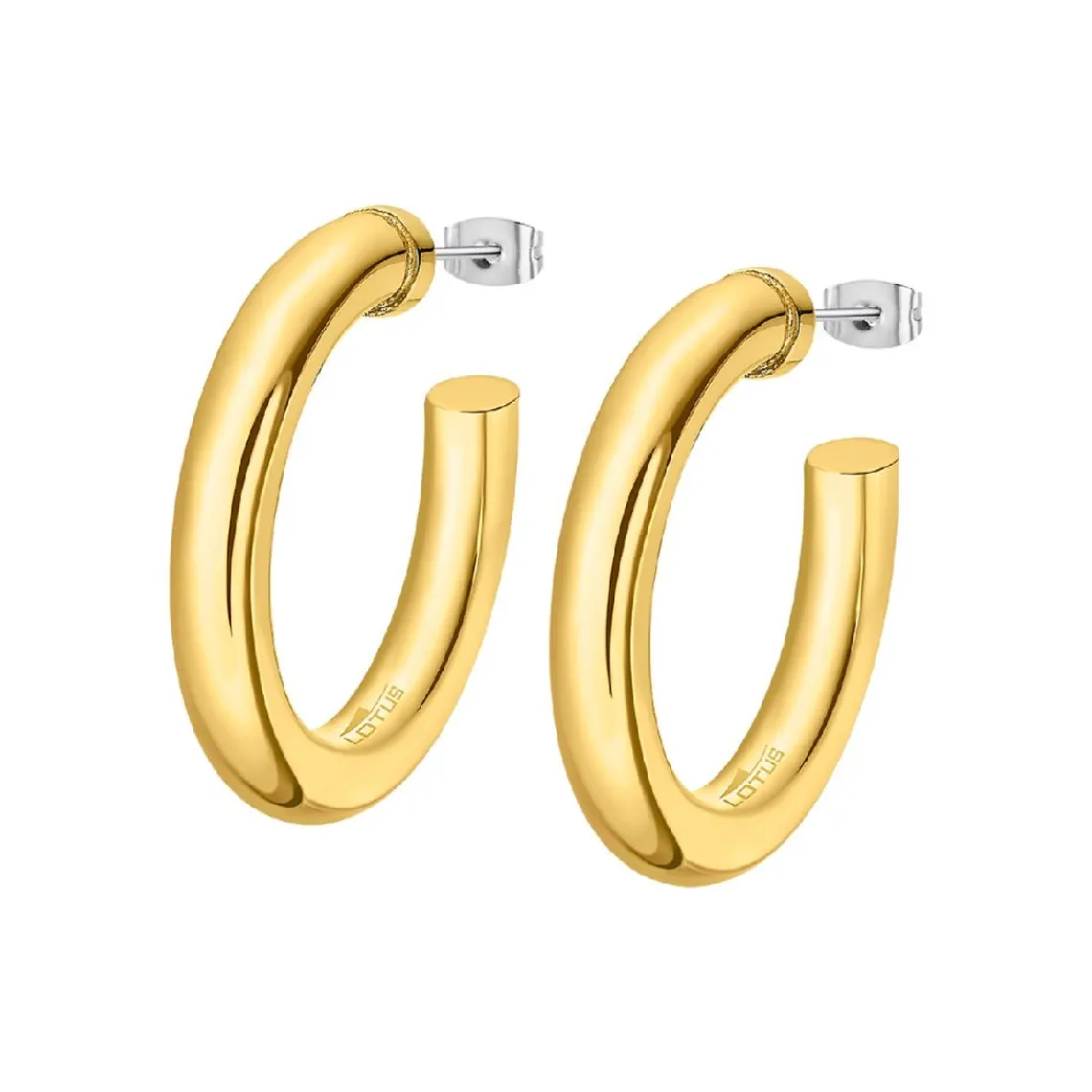 Lotus Style Bijoux Boucles oreilles Urban Woman LS2312-4-1 Acier doré | Femme Boucles D'Oreilles