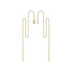 Maison de la Bijouterie Boucles oreilles Sensimio Y30306Z0 Plaqué or | Femme Boucles D'Oreilles