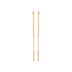 Maison de la Bijouterie Boucles oreilles Sensimio Y3034400 Plaqué or | Femme Boucles D'Oreilles