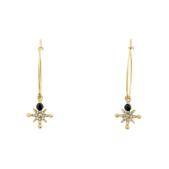 Pierre Lannier Bijoux Boucles oreilles Australe - BJ22A2231 Acier Doré | Femme Boucles D'Oreilles