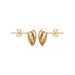 Maison de la Bijouterie Boucles oreilles plaqué or fantaisie oxyde zirconium Y506UZZ | Femme Boucles D'Oreilles