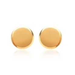 Maison de la Bijouterie Boucles oreilles puces femme plaqué or Y54UV00 | Femme Boucles D'Oreilles