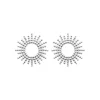 Maison de la Bijouterie Boucles oreilles puces soleil Argent W564V00 | Femme Boucles D'Oreilles