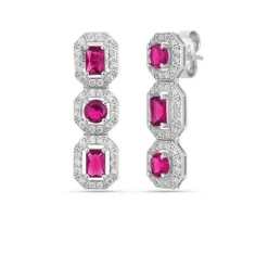 RKG Bijoux Boucles oreilles Romy - RGKROEA0010 Argent | Femme Boucles D'Oreilles