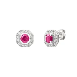 RKG Bijoux Boucles oreilles Romy - VINE06RHO Argent | Femme Boucles D'Oreilles