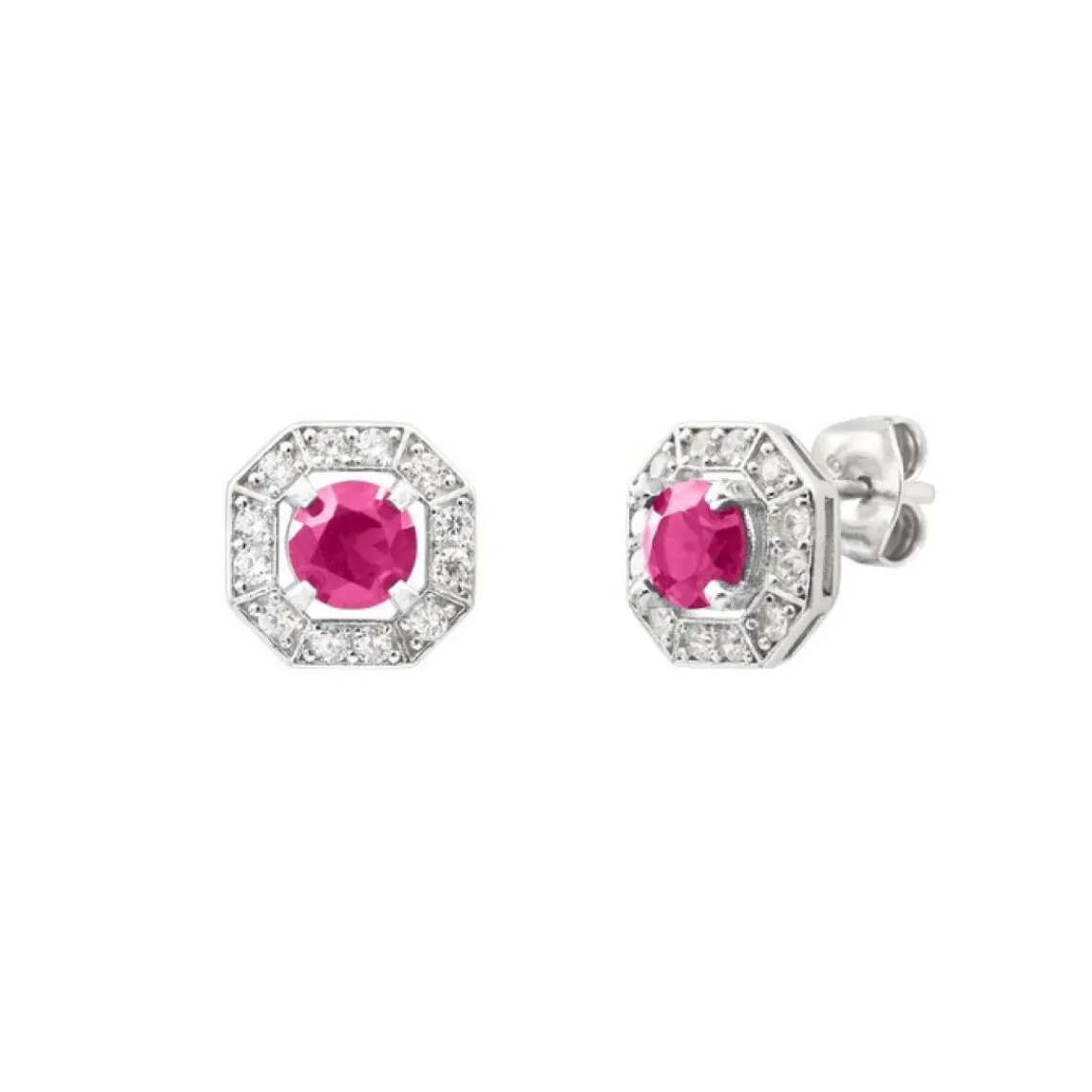 RKG Bijoux Boucles oreilles Romy - VINE06RHO Argent | Femme Boucles D'Oreilles
