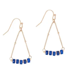Sloya Boucles oreilles Piana en pierres Lapis-lazuli | Femme Boucles D'Oreilles