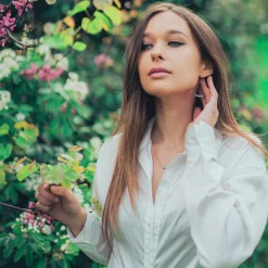 Sloya Boucles oreilles Piana en pierres Amazonite | Femme Boucles D'Oreilles