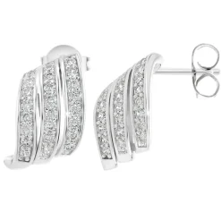 So Charm Bijoux Boucles Oreilles So Charm - B4157-ARGENT - Boucles D'Oreilles Argentées | Femme Boucles D'Oreilles