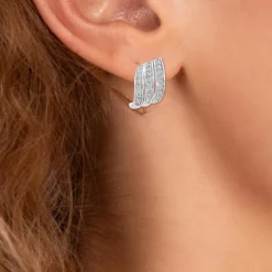 So Charm Bijoux Boucles Oreilles So Charm - B4157-ARGENT - Boucles D'Oreilles Argentées | Femme Boucles D'Oreilles