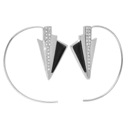 So Charm Bijoux Boucles Oreilles So Charm - B4011-ARGENT - Boucles D'Oreilles Argentées | Femme Boucles D'Oreilles