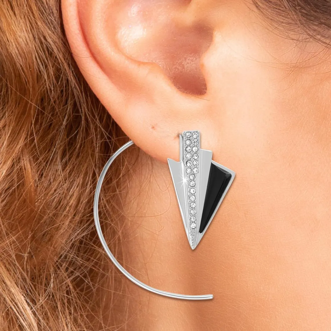 So Charm Bijoux Boucles Oreilles So Charm - B4011-ARGENT - Boucles D'Oreilles Argentées | Femme Boucles D'Oreilles