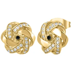 So Charm Bijoux Boucles Oreilles So Charm - BD2034-DORE-BO-DIAMANT - Boucles D'Oreilles Dorées | Femme Boucles D'Oreilles