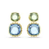 Swarovski Bijoux Boucles oreilles Swarovski Chroma Versatile - 5692492 Plaqué or Bleu | Femme Boucles D'Oreilles
