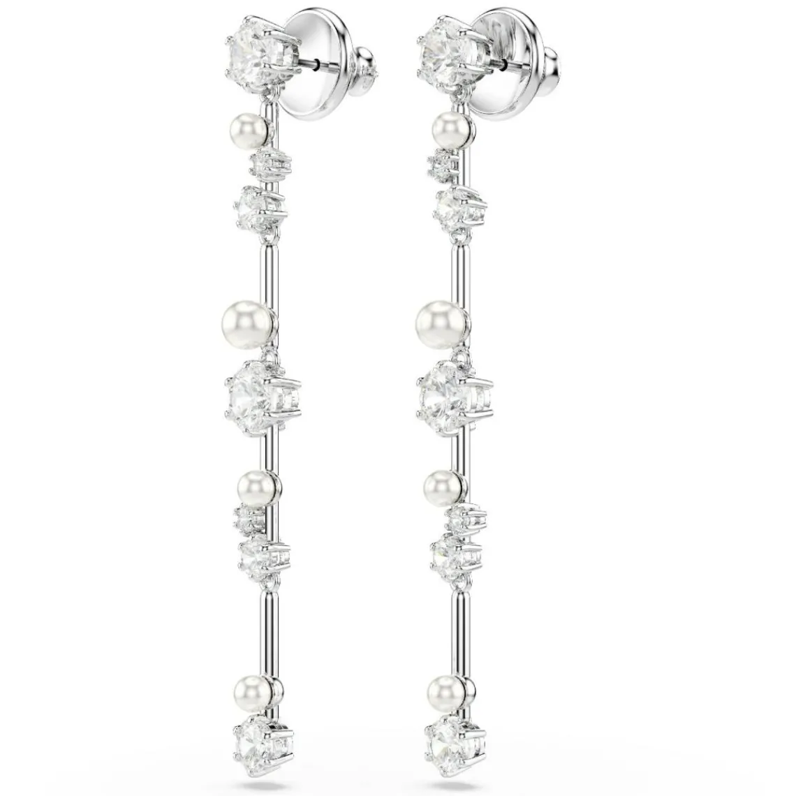 Swarovski Bijoux Boucles oreilles Swarovski Constella Bars - 5705614 Métal rhodié Argent | Femme Boucles D'Oreilles