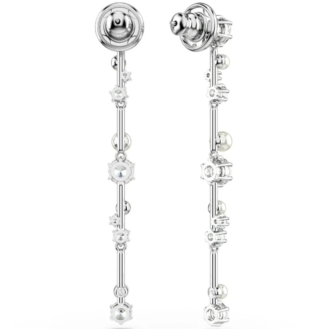 Swarovski Bijoux Boucles oreilles Swarovski Constella Bars - 5705614 Métal rhodié Argent | Femme Boucles D'Oreilles
