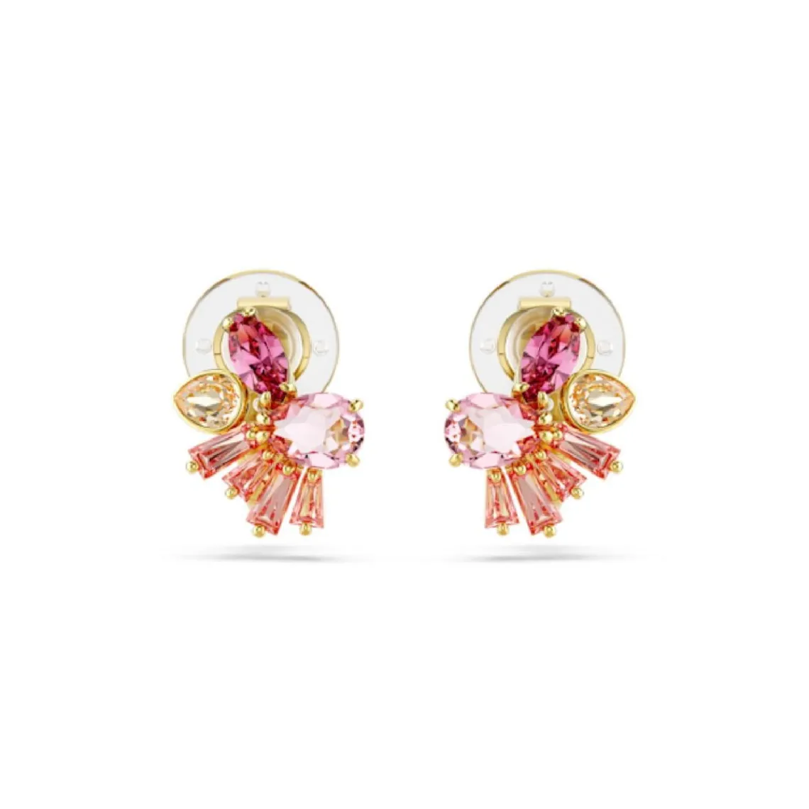 Swarovski Bijoux Boucles oreilles Swarovski Gema Ce - 5688479 rose,doré | Femme Boucles D'Oreilles