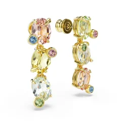 Swarovski Bijoux Boucles oreilles Swarovski Gema - 5714815 Plaqué or Multicolore | Femme Boucles D'Oreilles