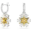 Swarovski Bijoux Boucles oreilles Swarovski Idyllia E - 5683243 jaune,argent | Femme Boucles D'Oreilles