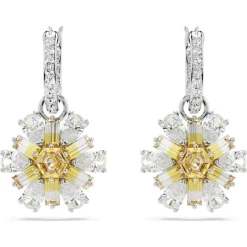 Swarovski Bijoux Boucles oreilles Swarovski Idyllia E - 5683243 jaune,argent | Femme Boucles D'Oreilles