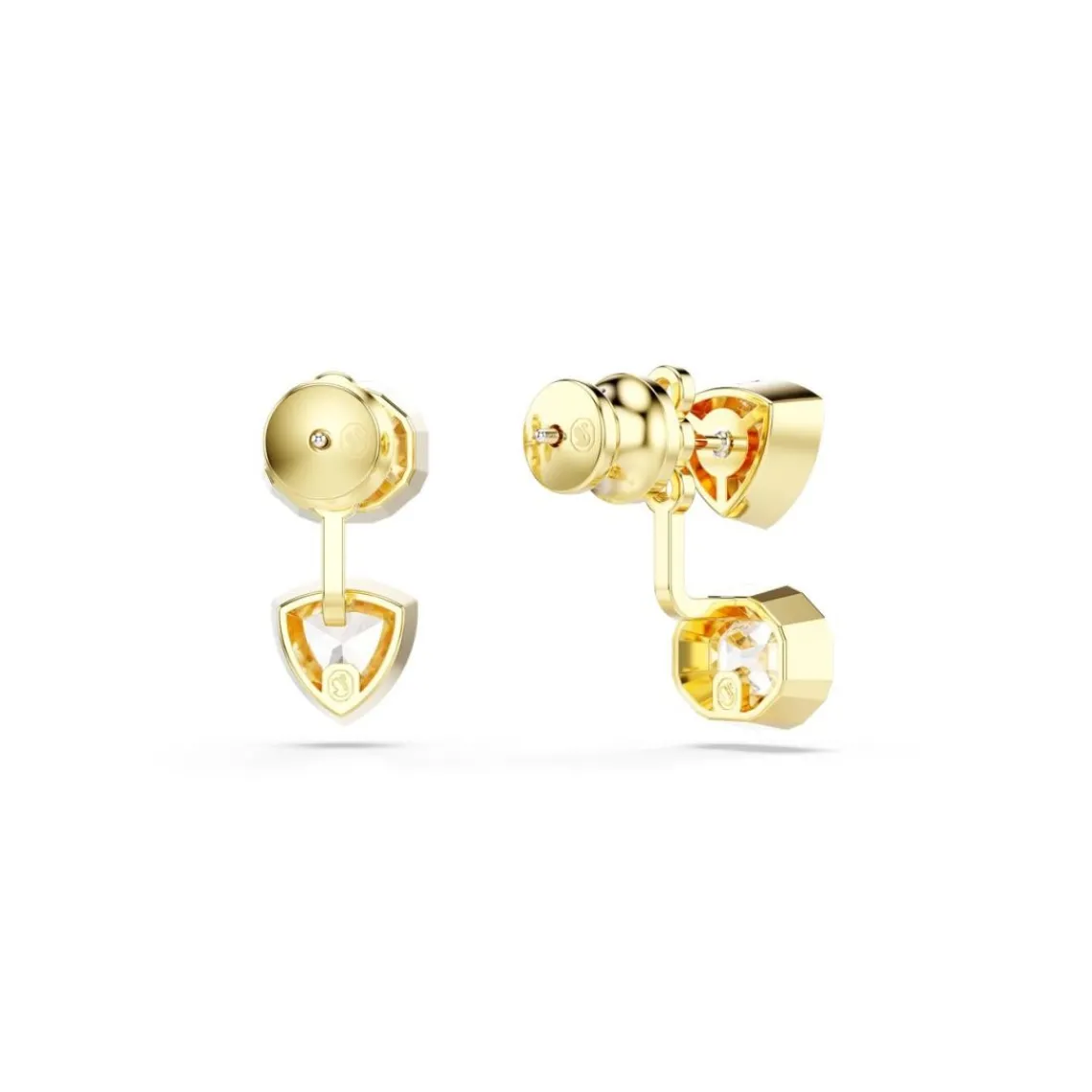 Swarovski Bijoux Boucles oreilles Swarovski Imber Organic - 5705461 Blanc Plaqué or | Femme Boucles D'Oreilles
