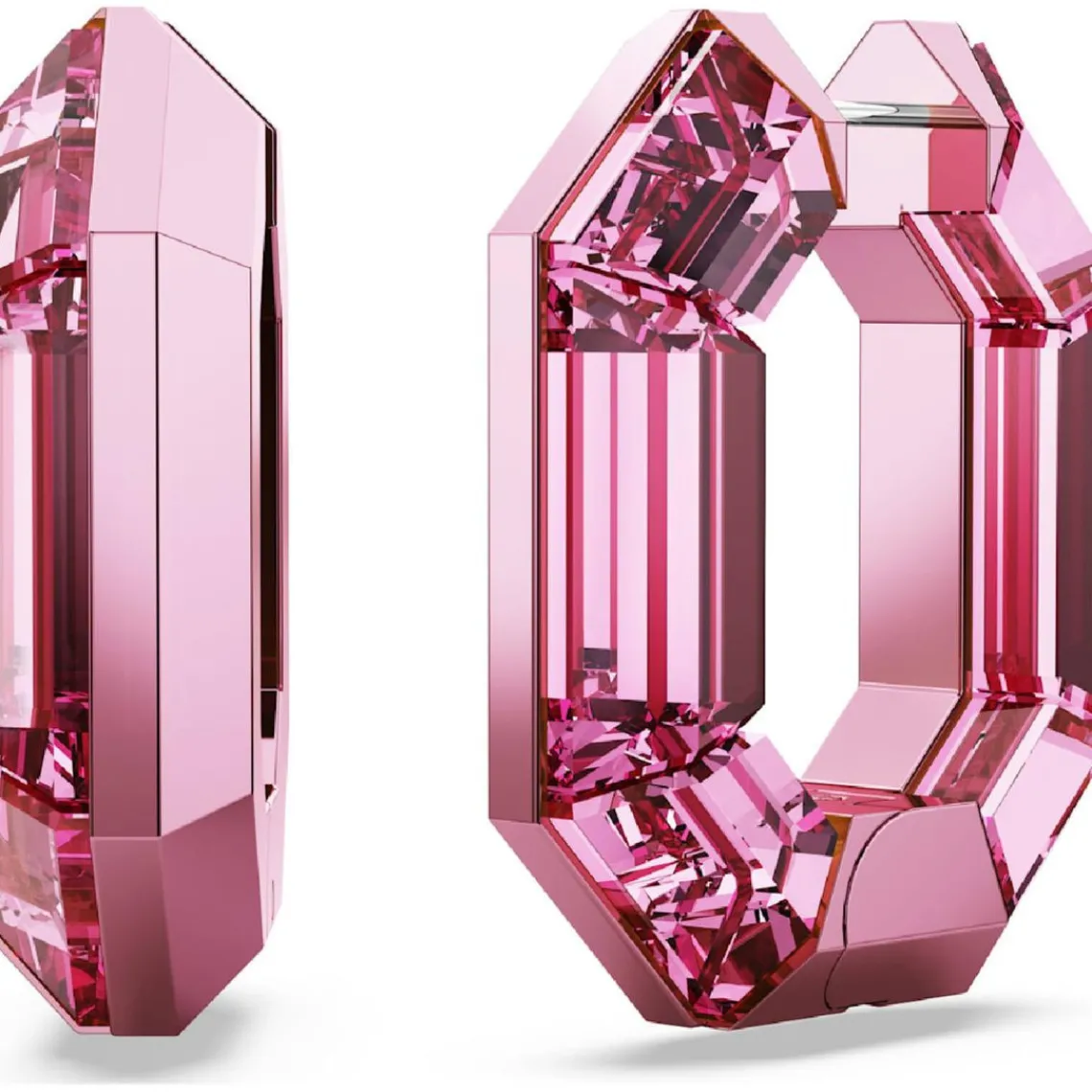 Swarovski Bijoux Boucles oreilles Swarovski Imber - 5680783 rose,argent | Femme Boucles D'Oreilles