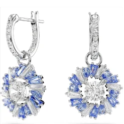 Swarovski Bijoux Boucles oreilles Swarovski Idyllia E - 5680016 bleu,argent | Femme Boucles D'Oreilles