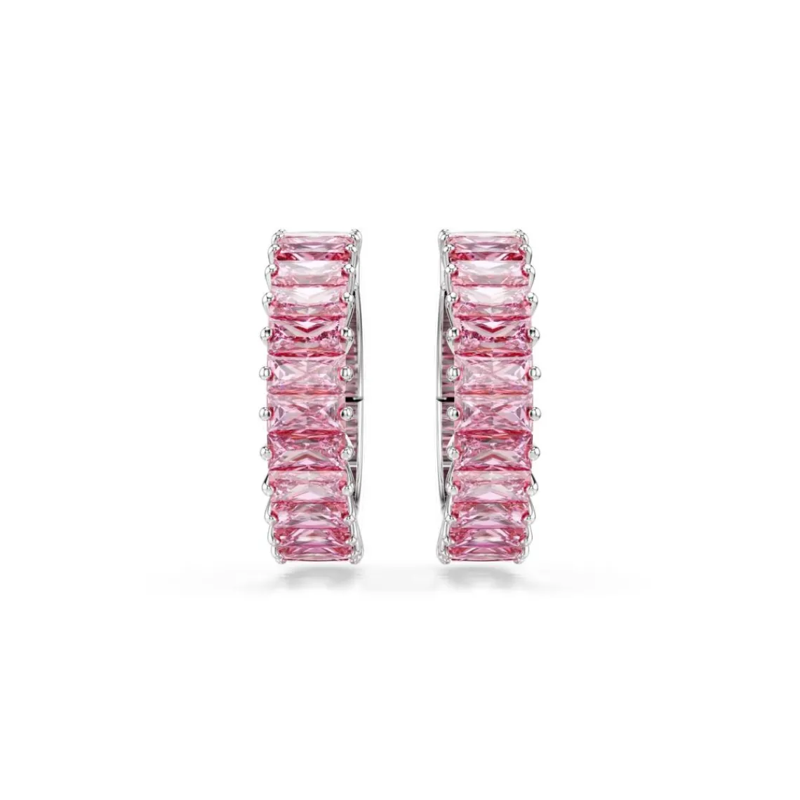 Swarovski Bijoux Boucles oreilles Swarovski Matrix - 5719140 Violet Métal rhodié | Femme Boucles D'Oreilles