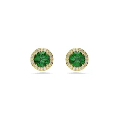 Swarovski Bijoux Boucles oreilles Swarovski Una  - 5680562 Plaqué or Vert | Femme Boucles D'Oreilles