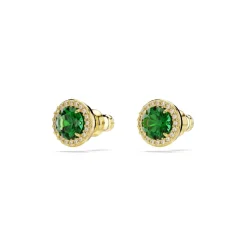 Swarovski Bijoux Boucles oreilles Swarovski Una - 5680562 Plaqué or Vert | Femme Boucles D'Oreilles