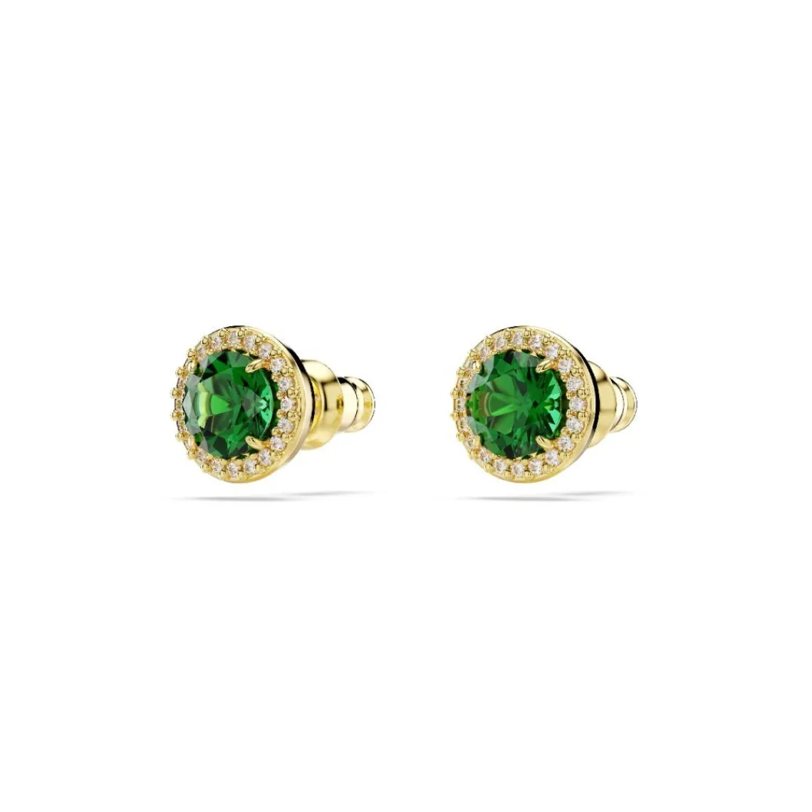 Swarovski Bijoux Boucles oreilles Swarovski Una - 5680562 Plaqué or Vert | Femme Boucles D'Oreilles