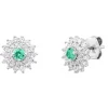Punica Bijoux Boucles Fine FIN_E16_RHO Argent | Femme Boucles D'Oreilles