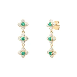 Punica Bijoux Boucles Fine FIN_E12_GP | Femme Boucles D'Oreilles