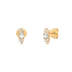 Punica Bijoux Boucles Fine FIN_E01_GP | Femme Boucles D'Oreilles