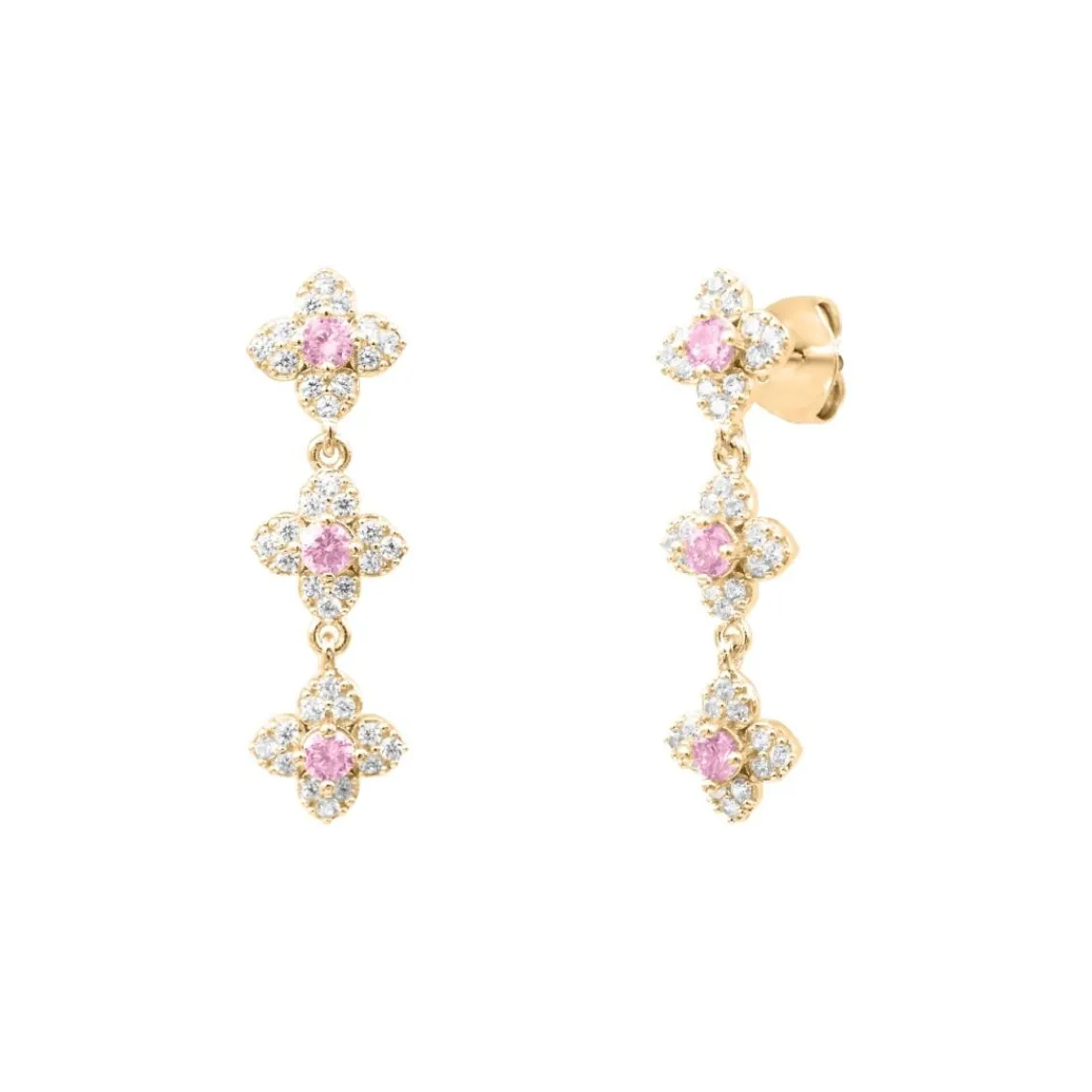 Punica Bijoux Boucles Fine FIN_E10_GP | Femme Boucles D'Oreilles