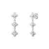 Punica Bijoux Boucles Fine FIN_E09_RHO Argent | Femme Boucles D'Oreilles