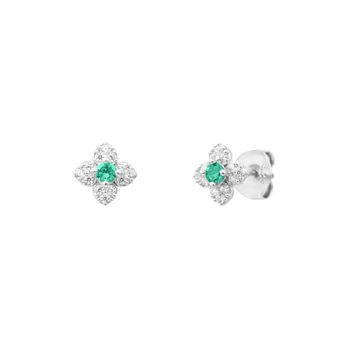 Punica Bijoux Boucles Fine FIN_E08_RHO Argent | Femme Boucles D'Oreilles