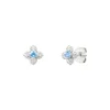 Punica Bijoux Boucles Fine FIN_E07_RHO Argent | Femme Boucles D'Oreilles