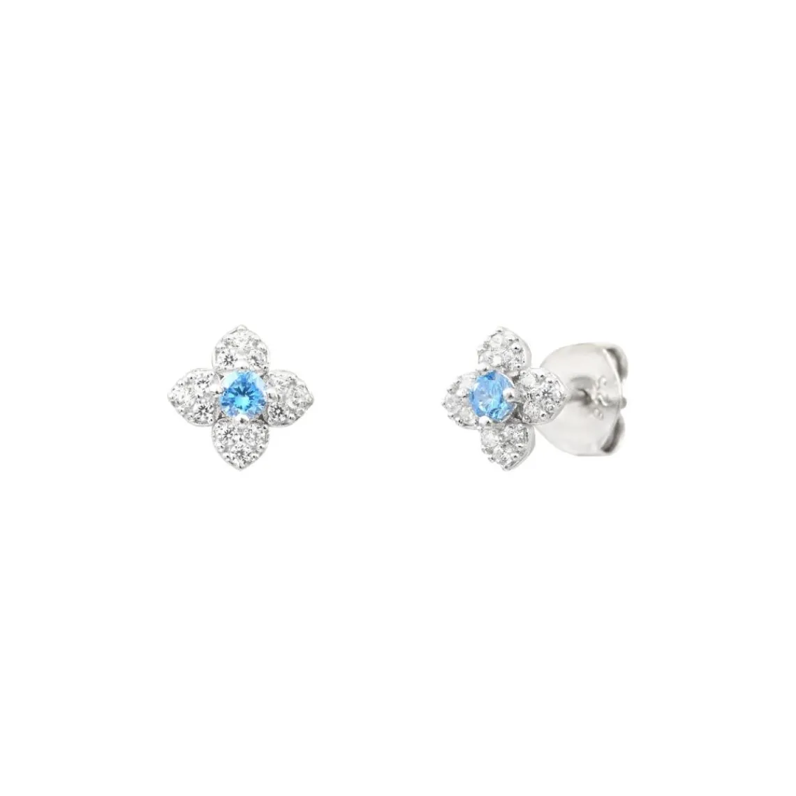 Punica Bijoux Boucles Fine FIN_E07_RHO Argent | Femme Boucles D'Oreilles