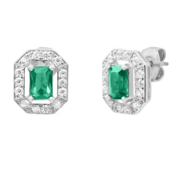 Punica Bijoux Boucles Vintage VIN_E04_RHO Argent | Femme Boucles D'Oreilles
