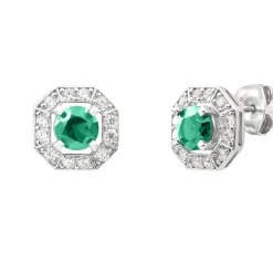 Punica Bijoux Boucles Vintage VIN_E08_RHO Argent | Femme Boucles D'Oreilles