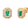 Punica Bijoux Boucles Vintage VIN_E04_GP | Femme Boucles D'Oreilles